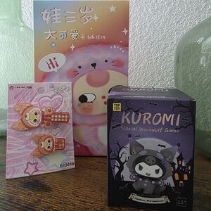 Kuromi Social Werewolf Game and Cute Accessories